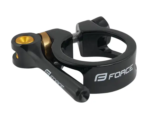 Force Sattelklemme mit Schnellspanner schwarz