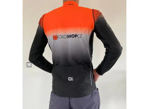 Alé PR System Koloshop Herren gefütterter Tricot Langarm orange