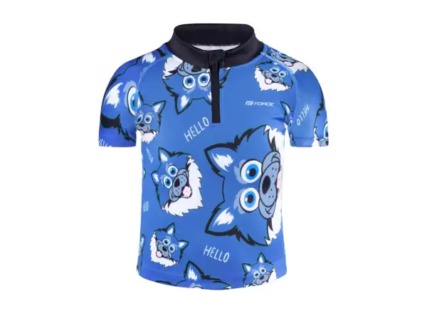 Force Wolfie Kid Kindertrikot blau