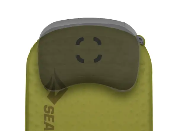 Sea to Summit Camp Regular selbstaufblasende Isomatte Olive