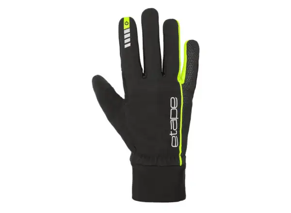 Etape Peak WS+ Handschuhe schwarz/gelb fluoreszierend
