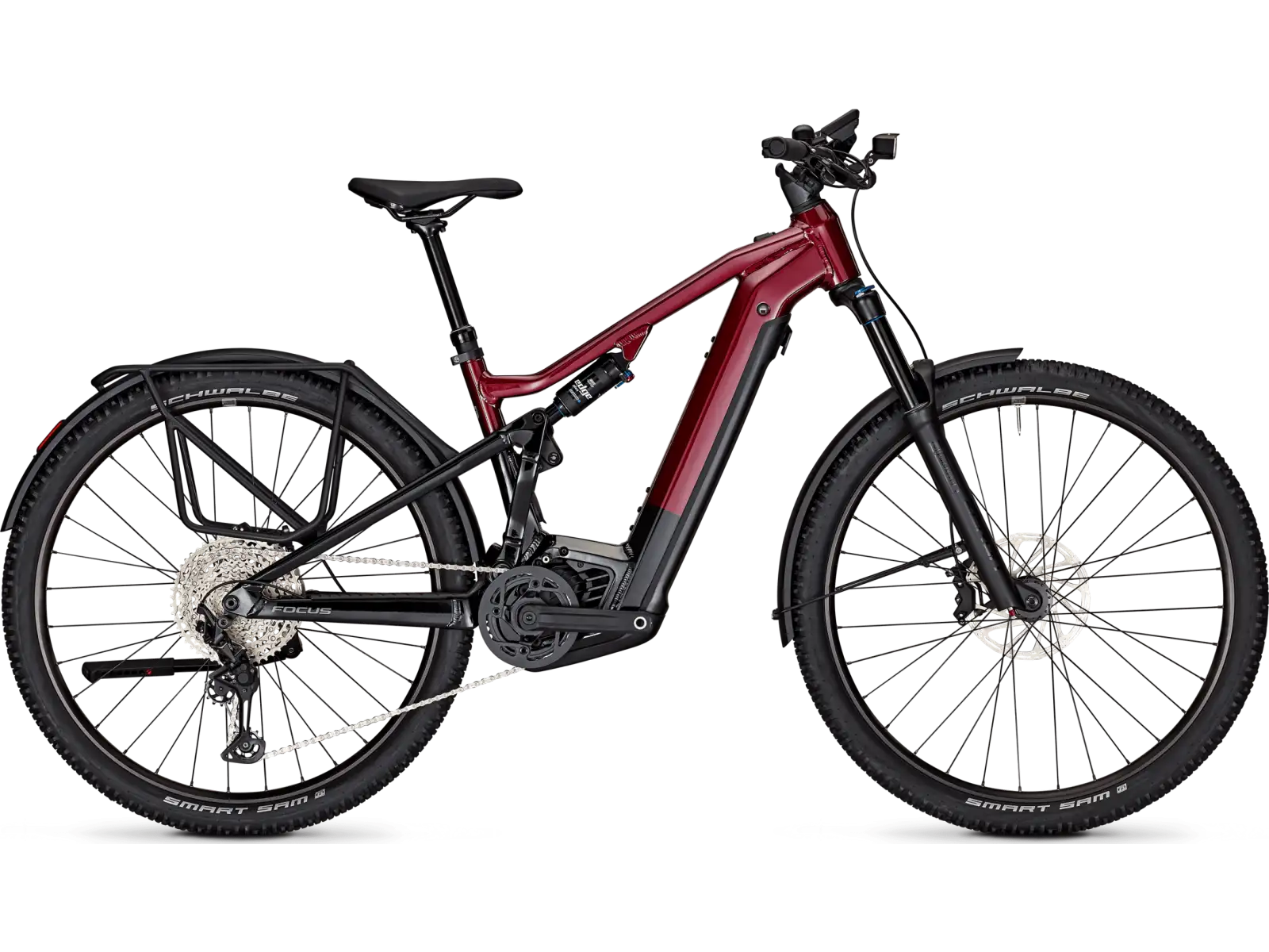 Focus Thron2 6.8 EQP DI 625Wh vollgefedertes Elektrofahrrad Mahagonyred/Magicblack