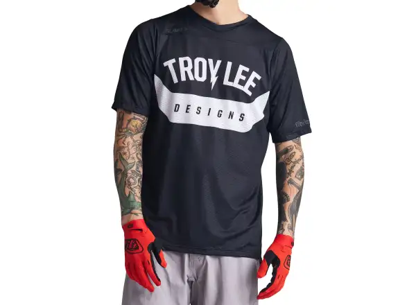 Troy Lee Designs Skyline Air Herren-Trikot kurzarm Aircore Schwarz