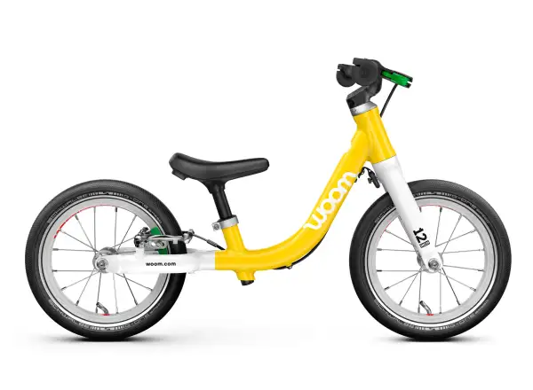 Woom GO 1 Vibrant Yellow 12 Kinderlaufrad