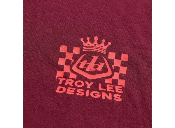 Troy Lee Designs Friday Night Herren Trikot Langarm Sangria