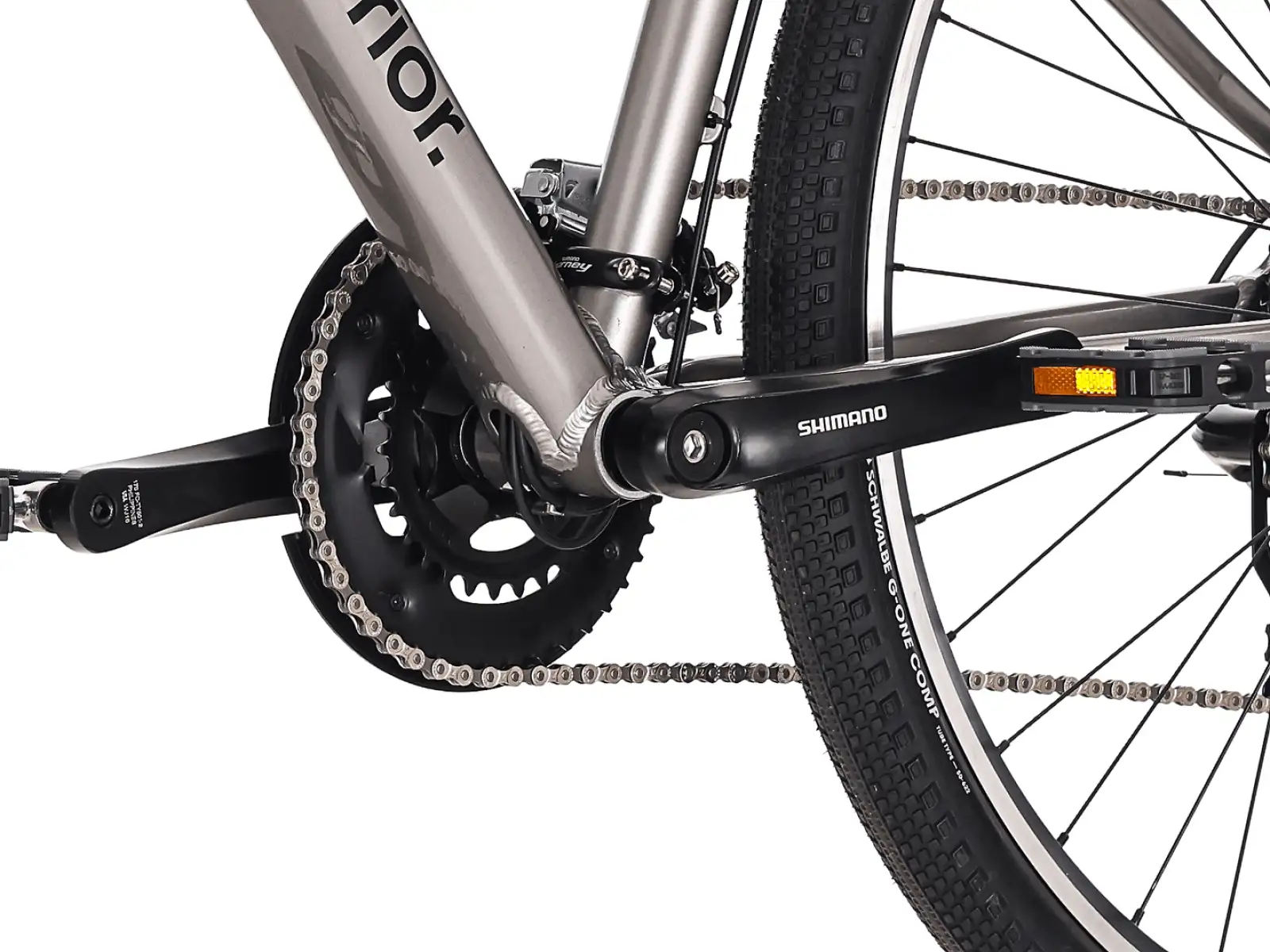 Superior Blox 6.0 Trekkingrad Gloss Dark Chrome