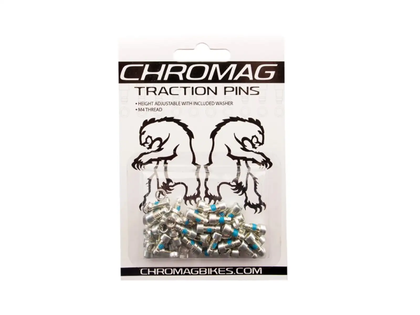 Chromag Contact/Scarab/Radar Pins für Pedale, 40 Stück