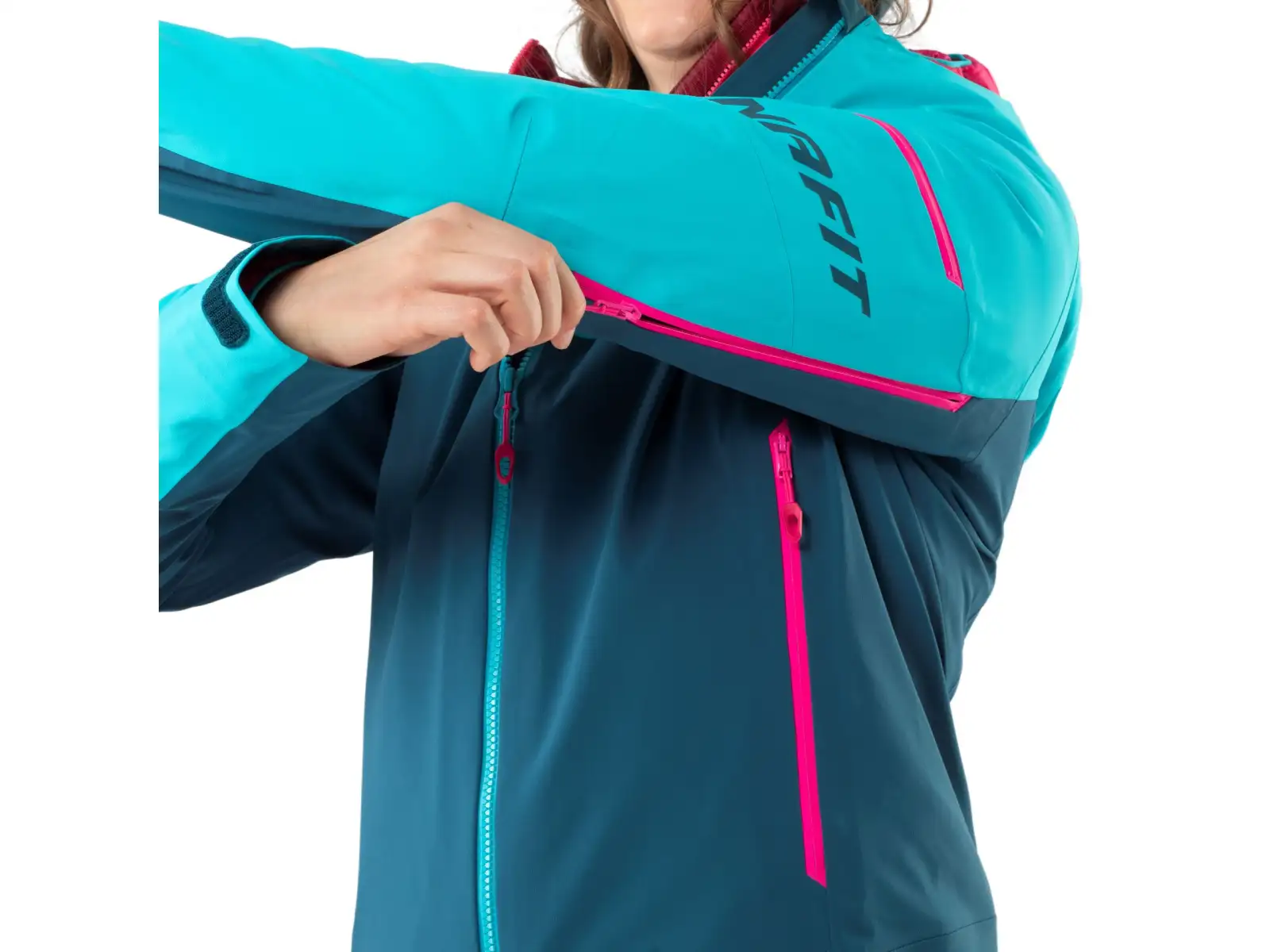 Dynafit Beast Hybrid Damen Hybridjacke Alloy