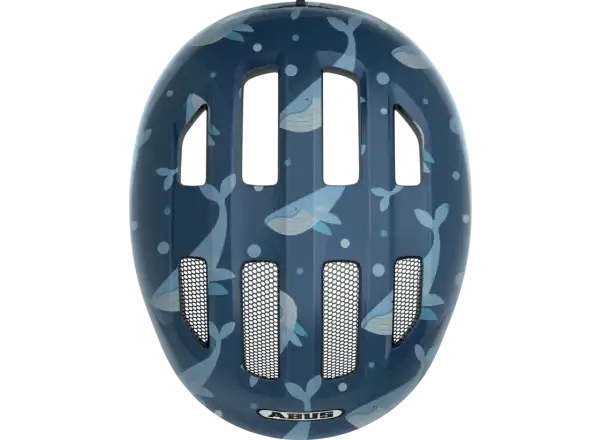 Abus Smiley 3.0 Kinderhelm Blue Whale