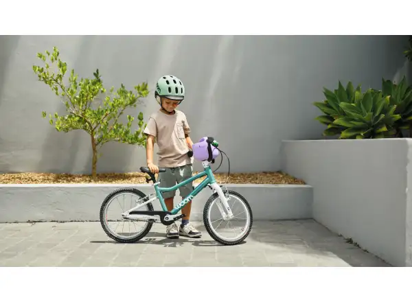 Woom GO 3 Automagic Metallic Turquoise 16 Kinderfahrrad