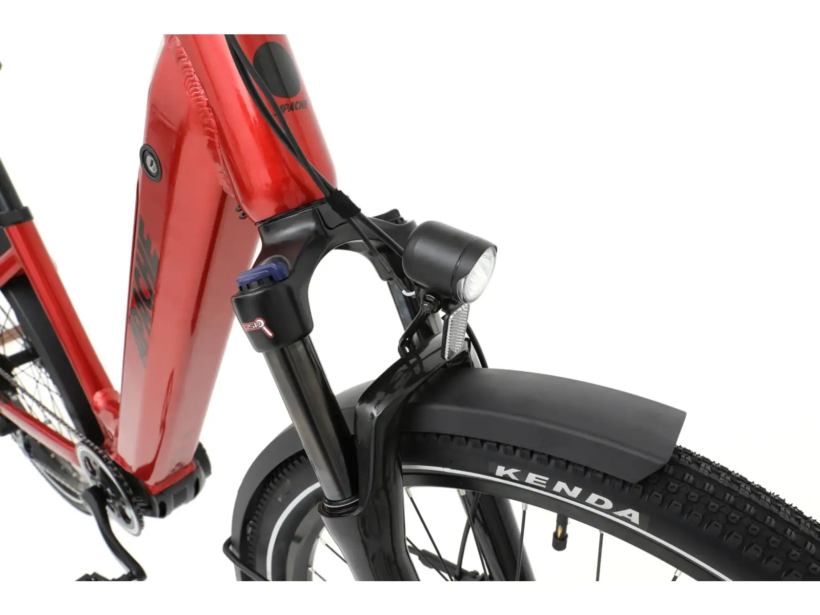 APACHE Rio Grande 3 MX 720 Wh Tiefeinsteiger E-Bike rot