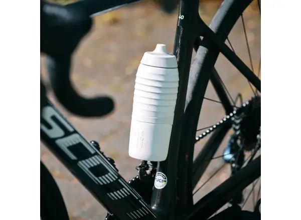 Fidlock Twist Keego Flasche 600 ml + Flaschenbasis Weiß