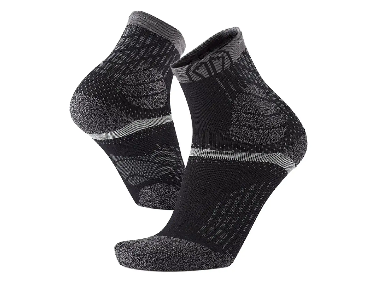 Sidas Trail Protect Socken Schwarz/Grau