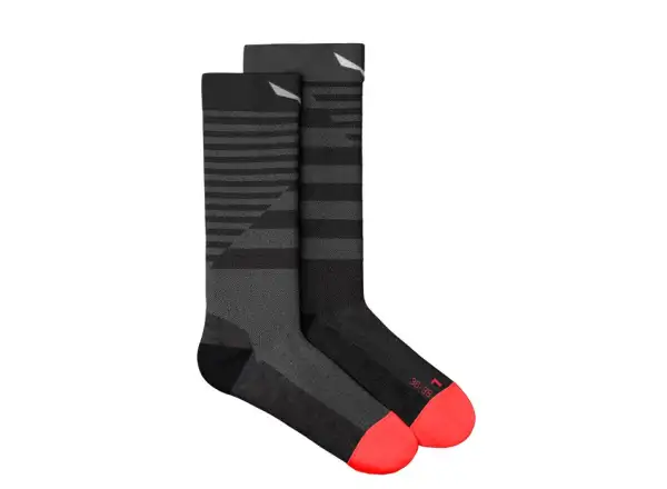 Salewa Fanes Hybrid Merino Crew Damen Socken medium grey melange