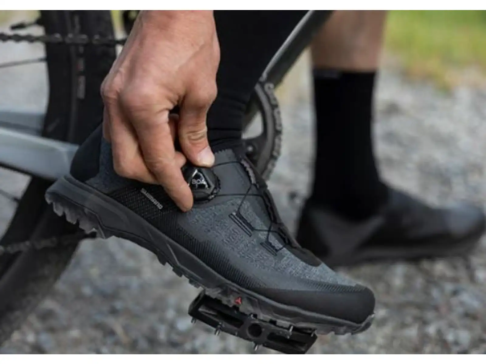 Shimano SH-ET701 Herren MTB Schuhe schwarz