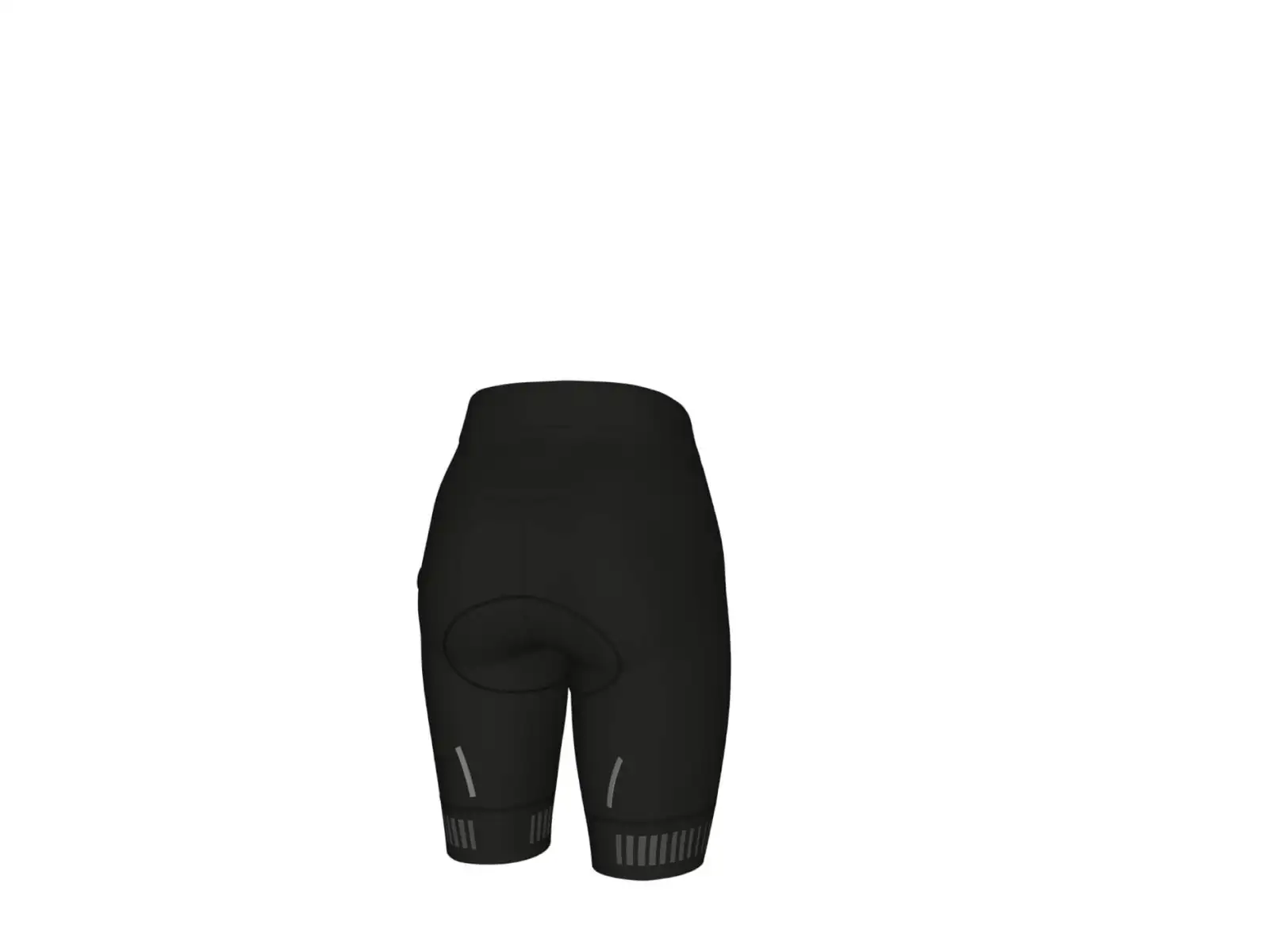 Alé Solid Traguardo Damen Shorts mit Polsterung Black/FluoPink