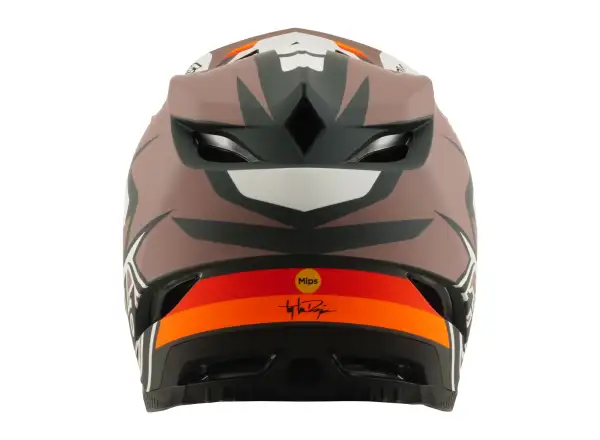 Troy Lee Designs D4 Polyacrylite MIPS Helm Roamer Clay