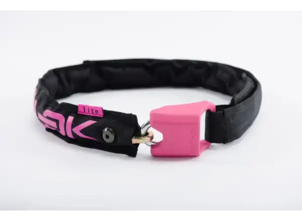 Hiplok Lite Schloss schwarz/rosa