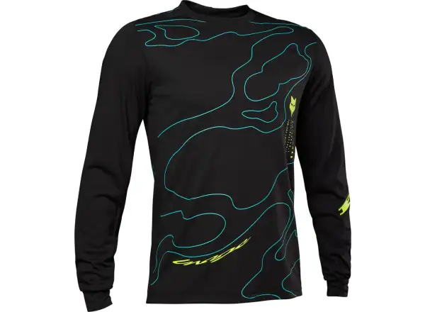 Fox Ranger Lunar Dr Md Ls Herren-Trikot langarm Black