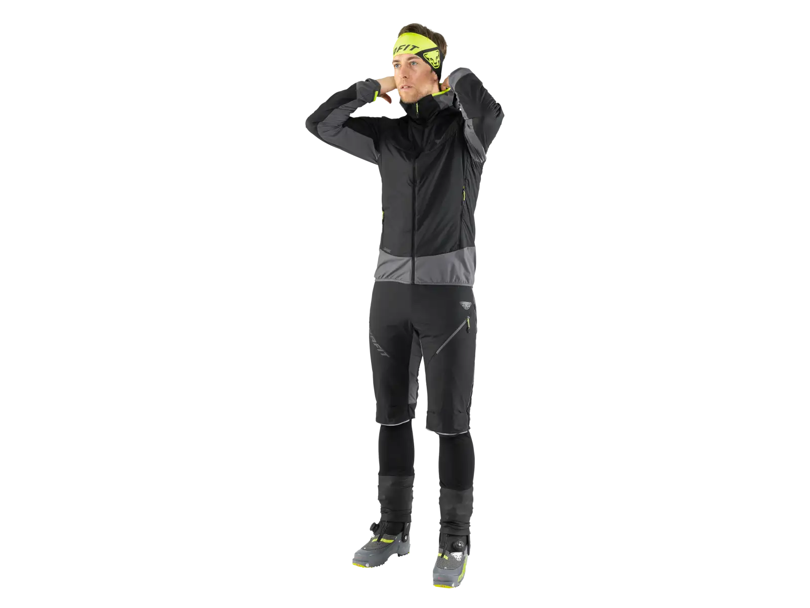 Dynafit Mezzalama Polartec Alpha Overshorts Shorts schwarz