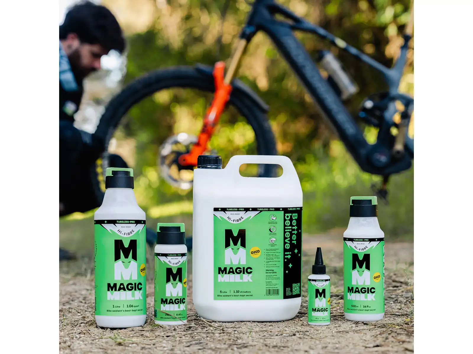 MAGIC MILK tubeless Dichtmittel Hi-Fibre Tubeless Pro 65ml