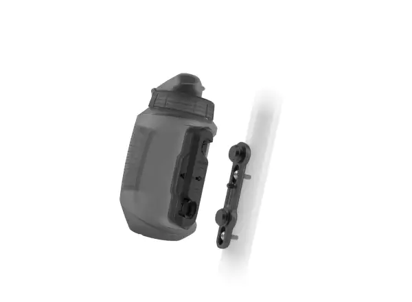 Fidlock Twist Set Dark Flasche 550 ml + Basis am Rahmen
