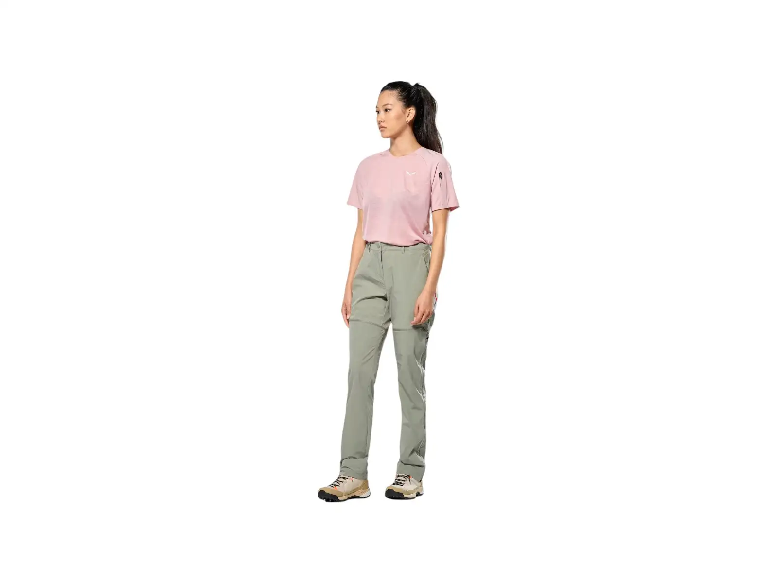 Salewa Puez Talvena Dynastretch Damenhose 2in1 Shadow