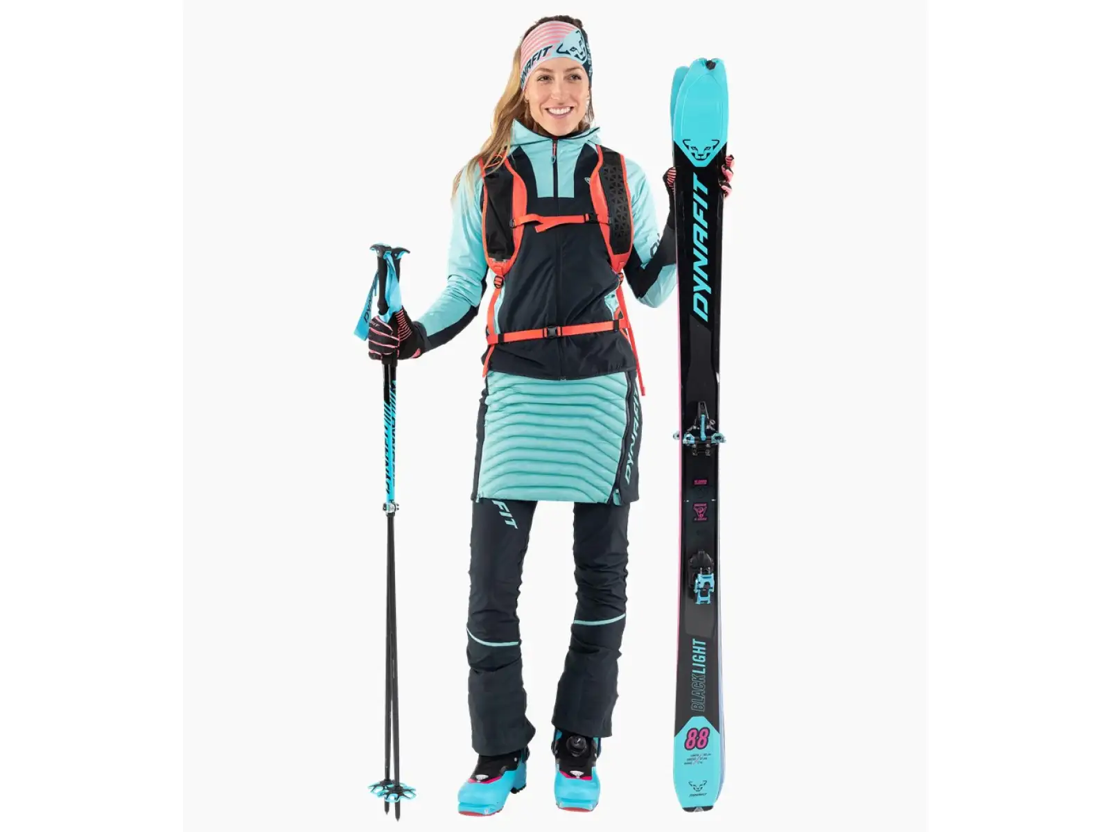 Dynafit Speed Softshell Damenjacke Marineblau