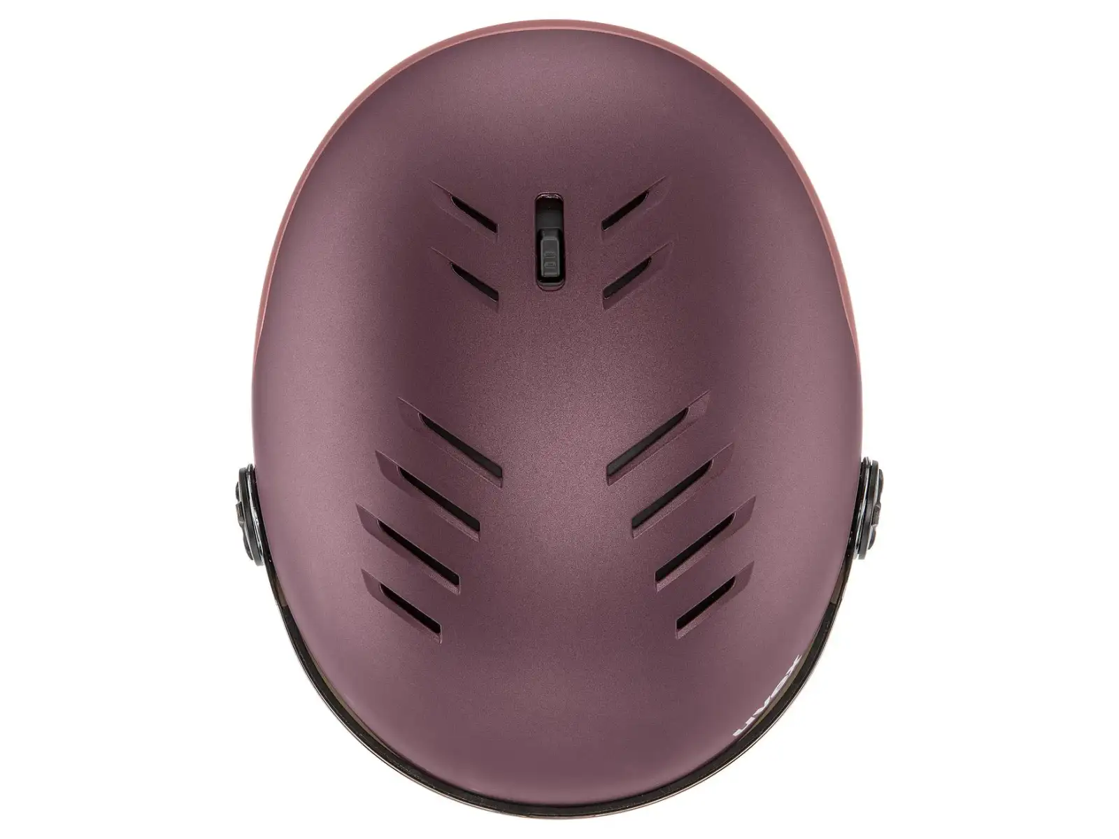 Uvex Wanted Visor Skihelm bramble/antique rose
