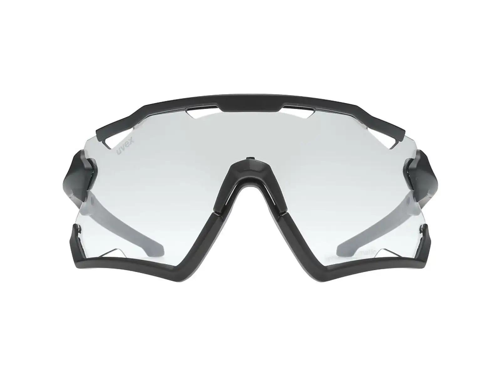 Uvex Sportstyle 228 Variomatic Radbrille Black Mat/LTM. Silber