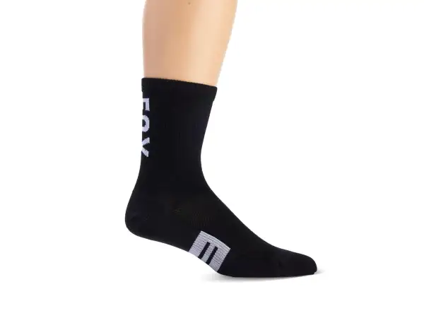 Fox 6" Flexair Merino Socken Black