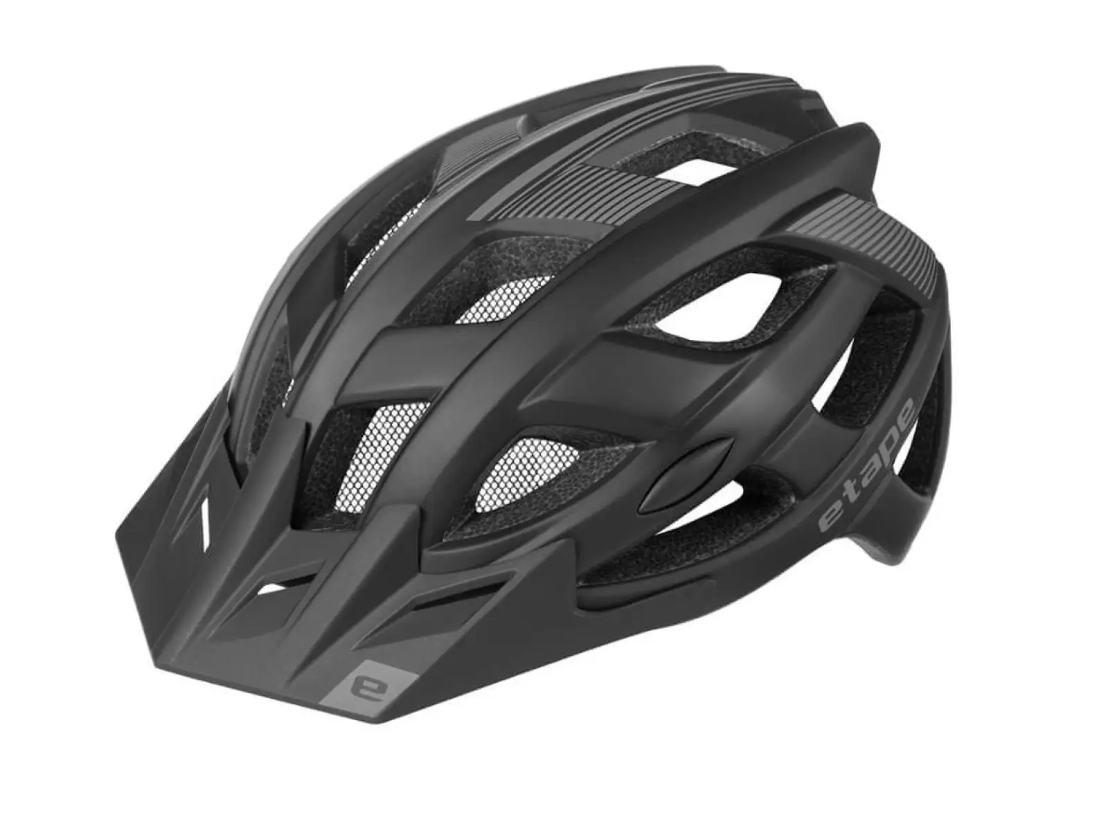 Etape Escape Fahrradhelm schwarz matt