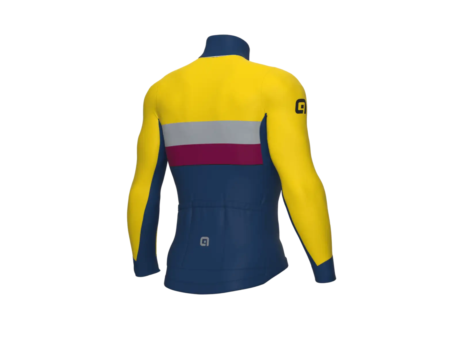 Alé Chaos Off Road-Gravel Herren gefüttertes Langarmtrikot gelb