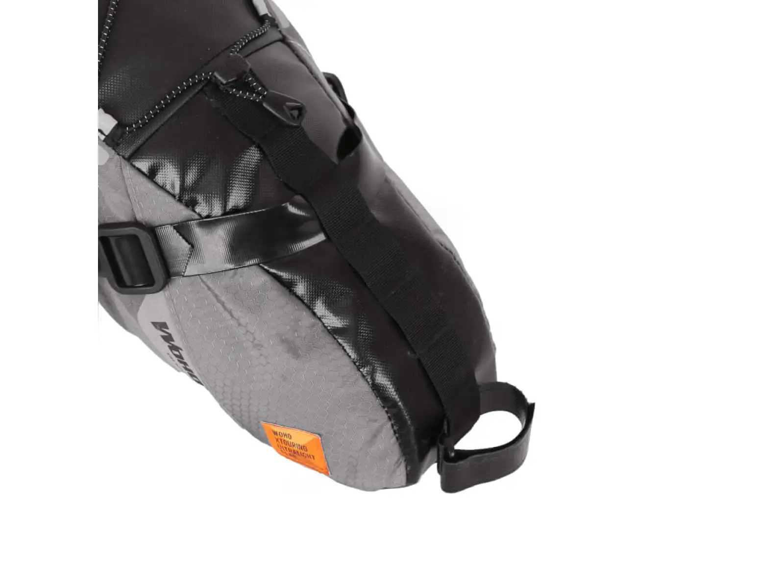 Woho X-Tourning Dry Bag Satteltasche 5-7 l Honeycomb Iron Grau Größe S