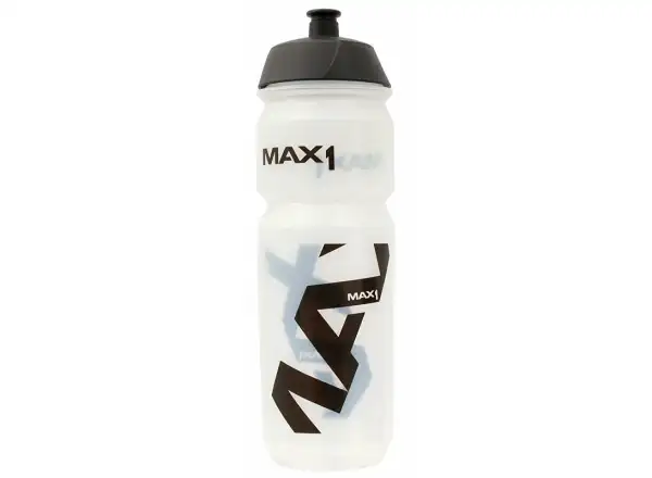 Max1 Trinkflasche – Stylo 850 ml Transparent Schwarz