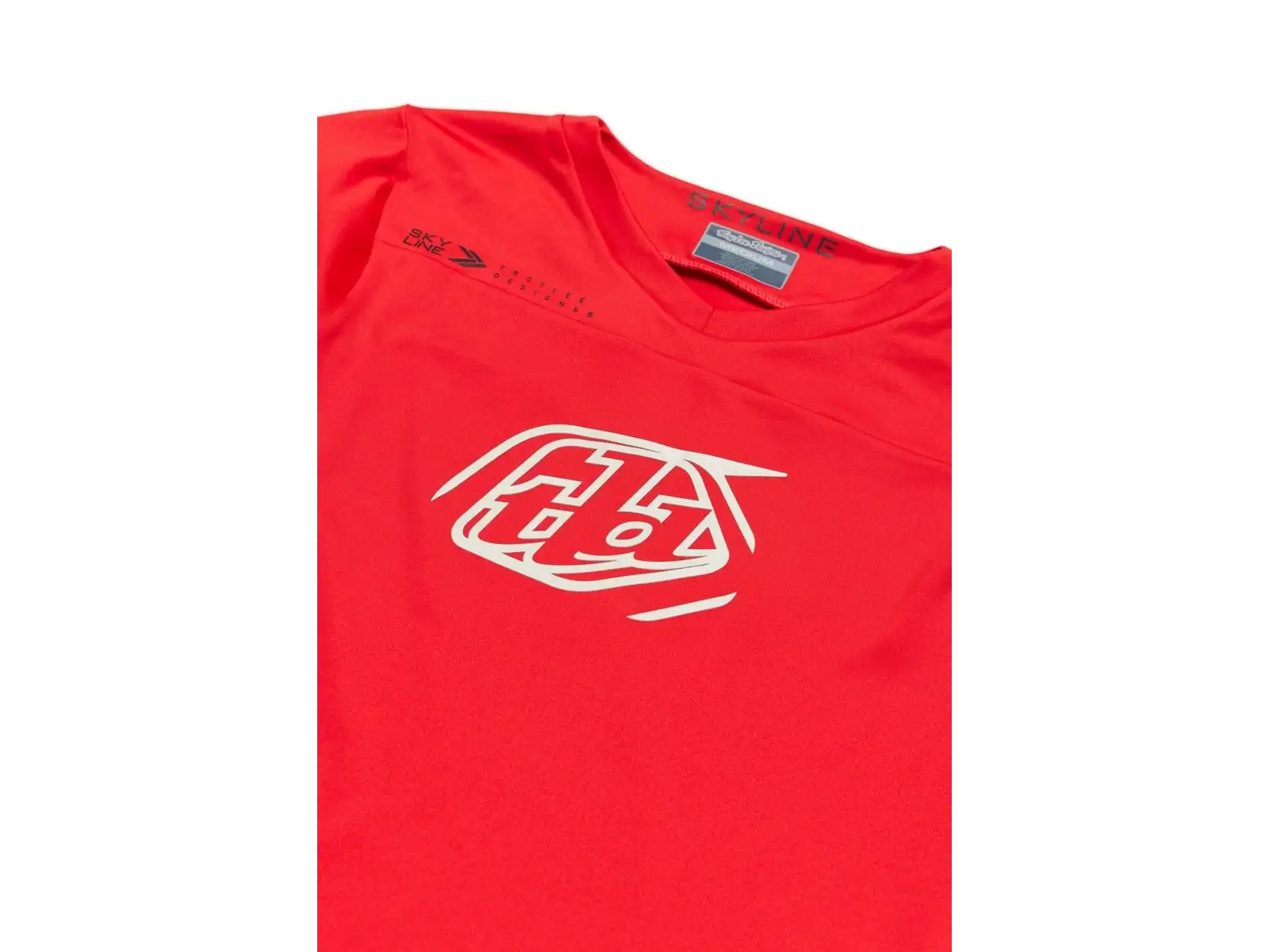 Troy Lee Designs Skyline Chill Iconic Herren Langarmshirt Fiery Red
