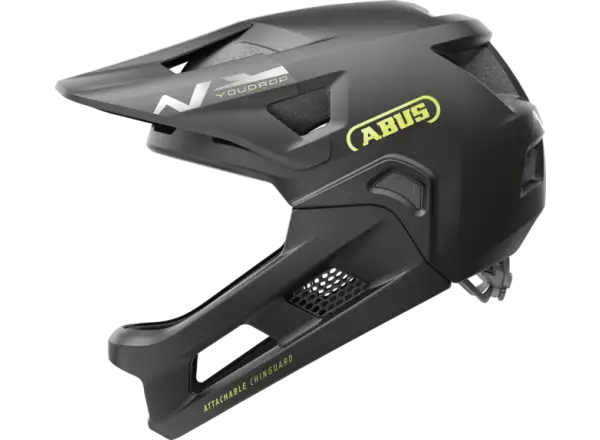 ABUS YouDrop FF Kinderhelm Velvet Black