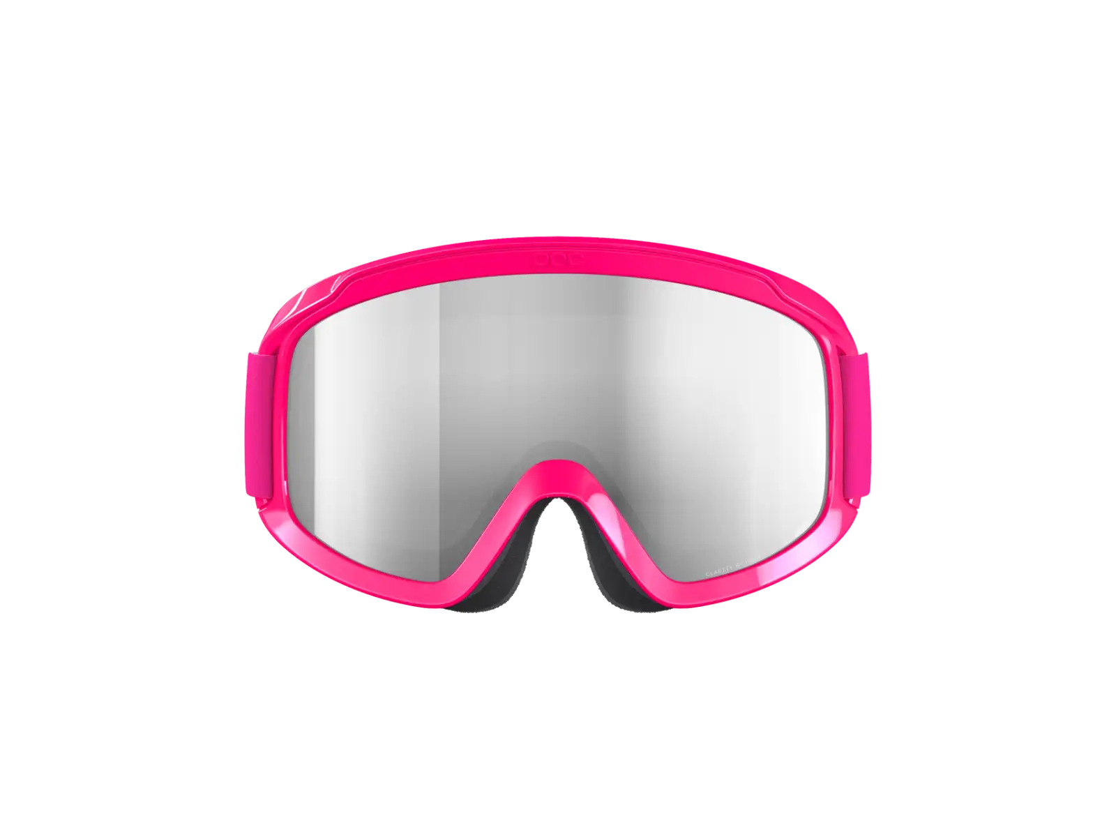 POC POCito Opsin Kinder-Skibrille Fluorescent Pink/Partly Sunny Silver