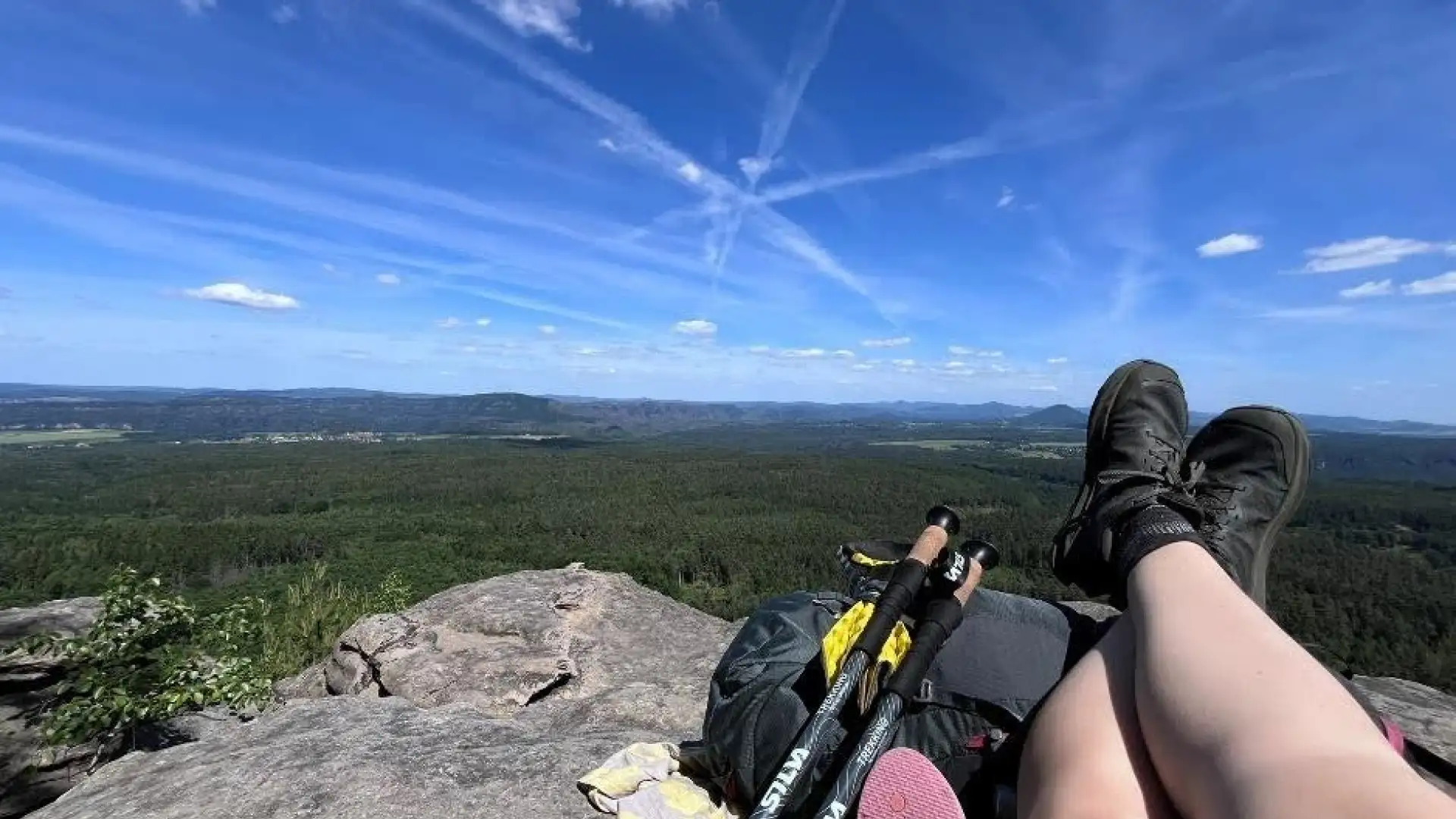 Reality-Check für Ausrüstung und Kondition – vier Tage mit meinen neuen Trekkingstöcken von Silva auf dem Forststeig Elbsandstein