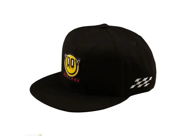 Troy Lee Designs Flat Bill Happy Dayz Kappe Black