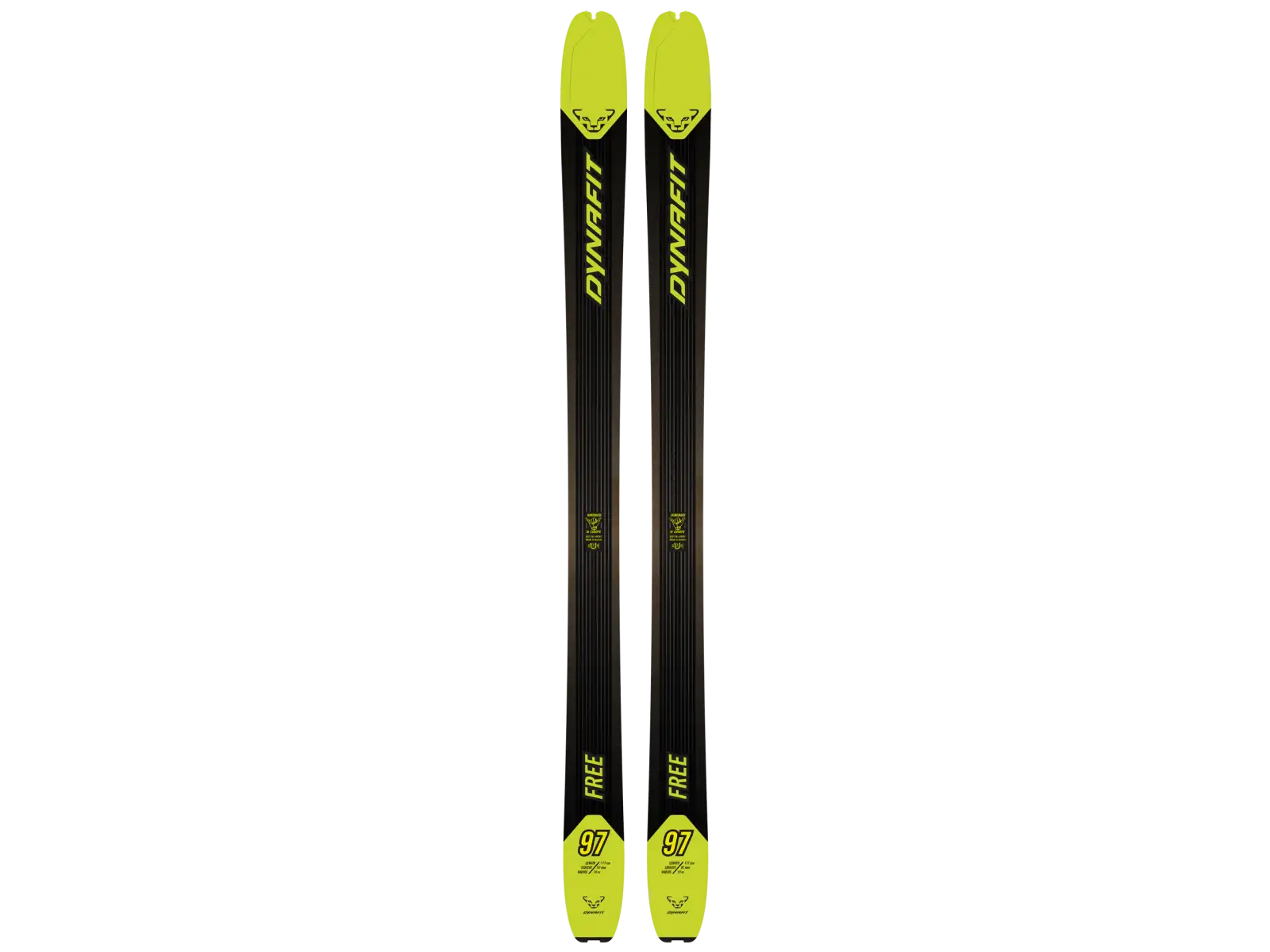 Dynafit Free 97 Tourenski Limette/Punch