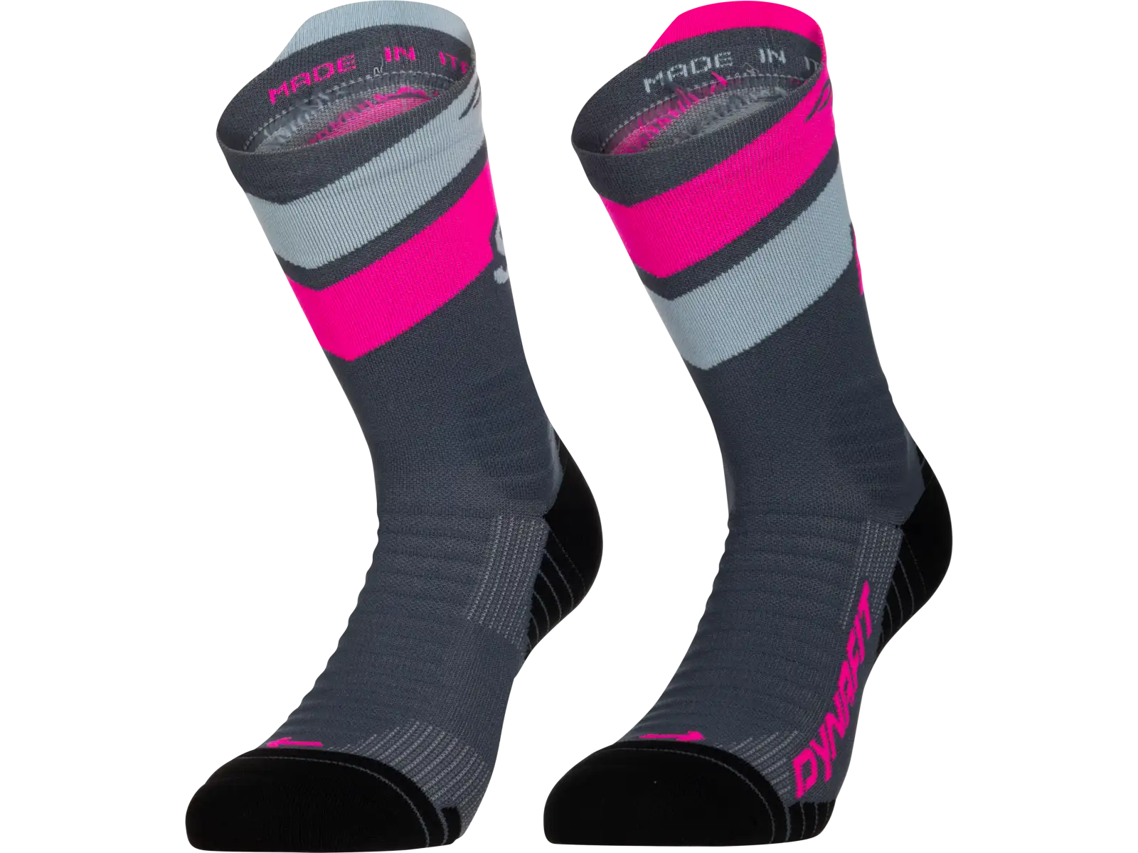 Dynafit Ultra Crew Laufsocken Cinder/Pink Glo