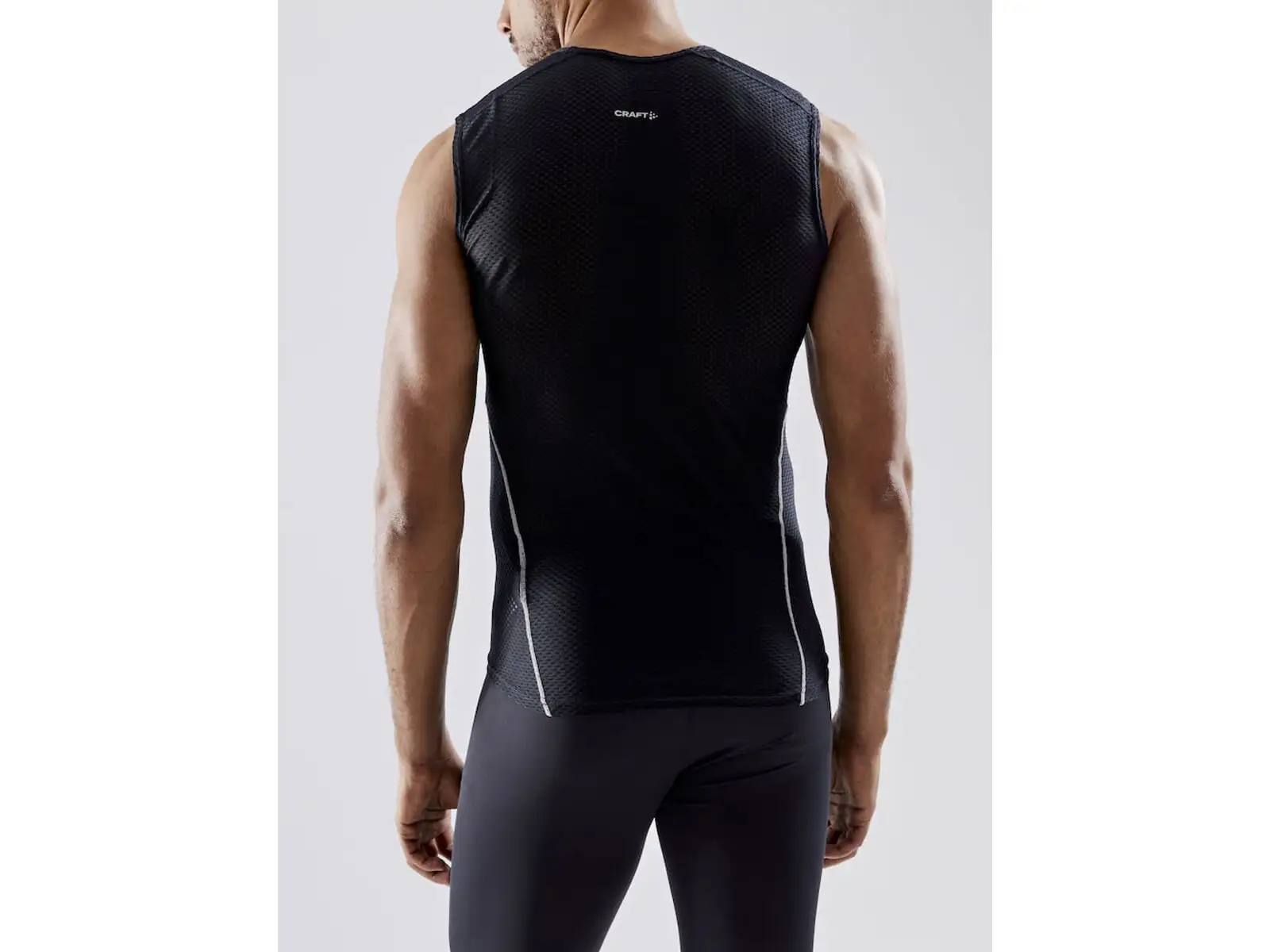 Craft Mesh Superlight Herren Funktionsshirt ohne Ärmel schwarz