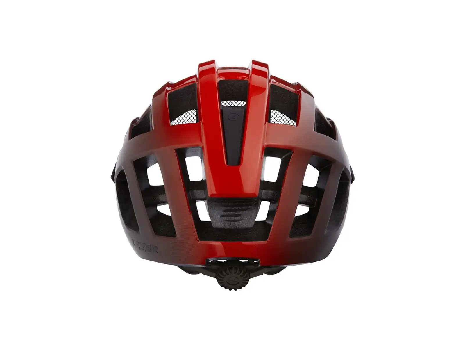 Lazer Compact DLX Helm Rot/Schwarz, Größe Uni (54-61 cm)