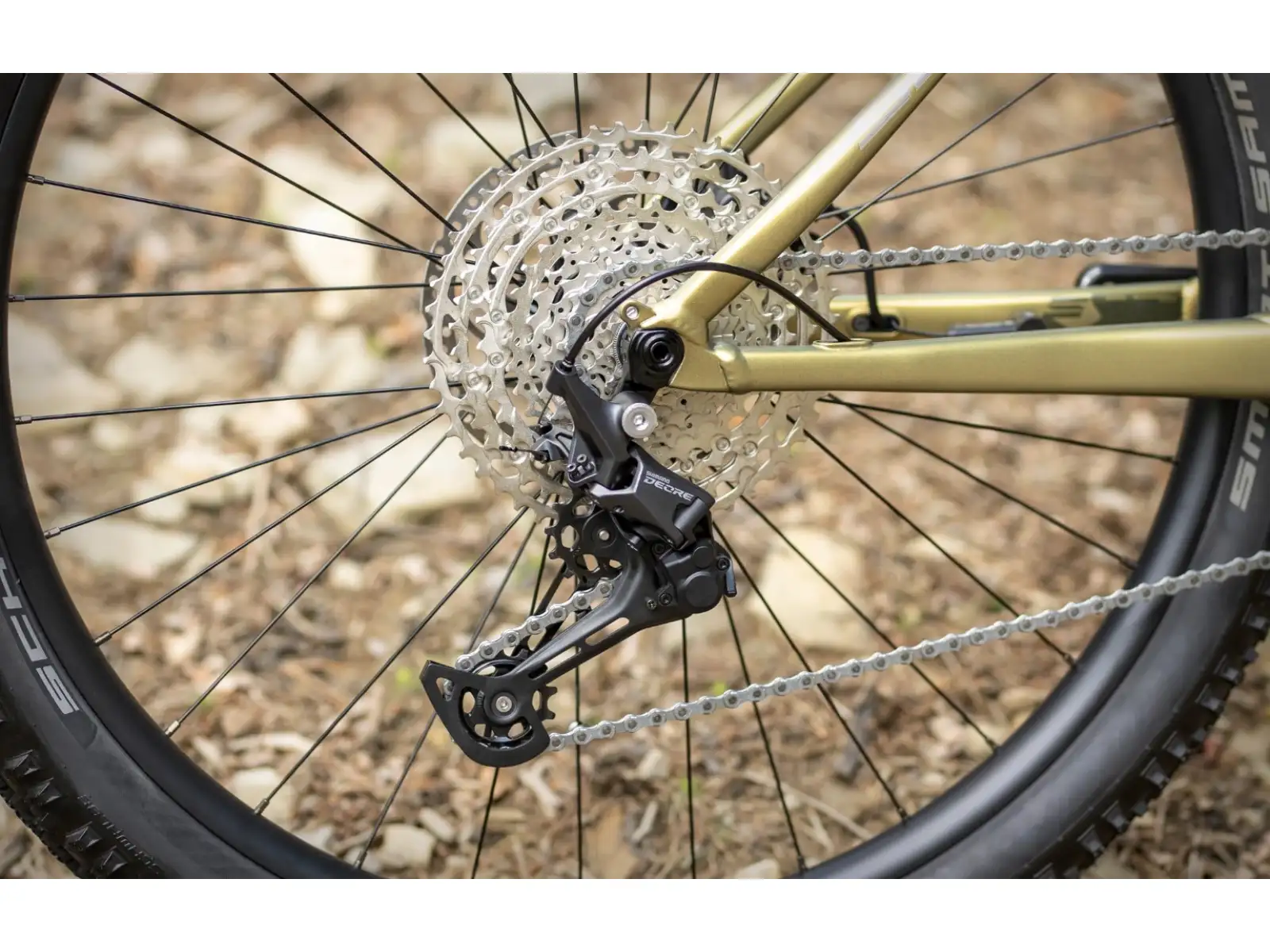 Superior eXP 8089 elektrisches Mountainbike Matte Olive Metallic/Chrome Silver