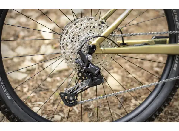 Superior eXP 8089 elektrisches Mountainbike Matte Olive Metallic/Chrome Silver