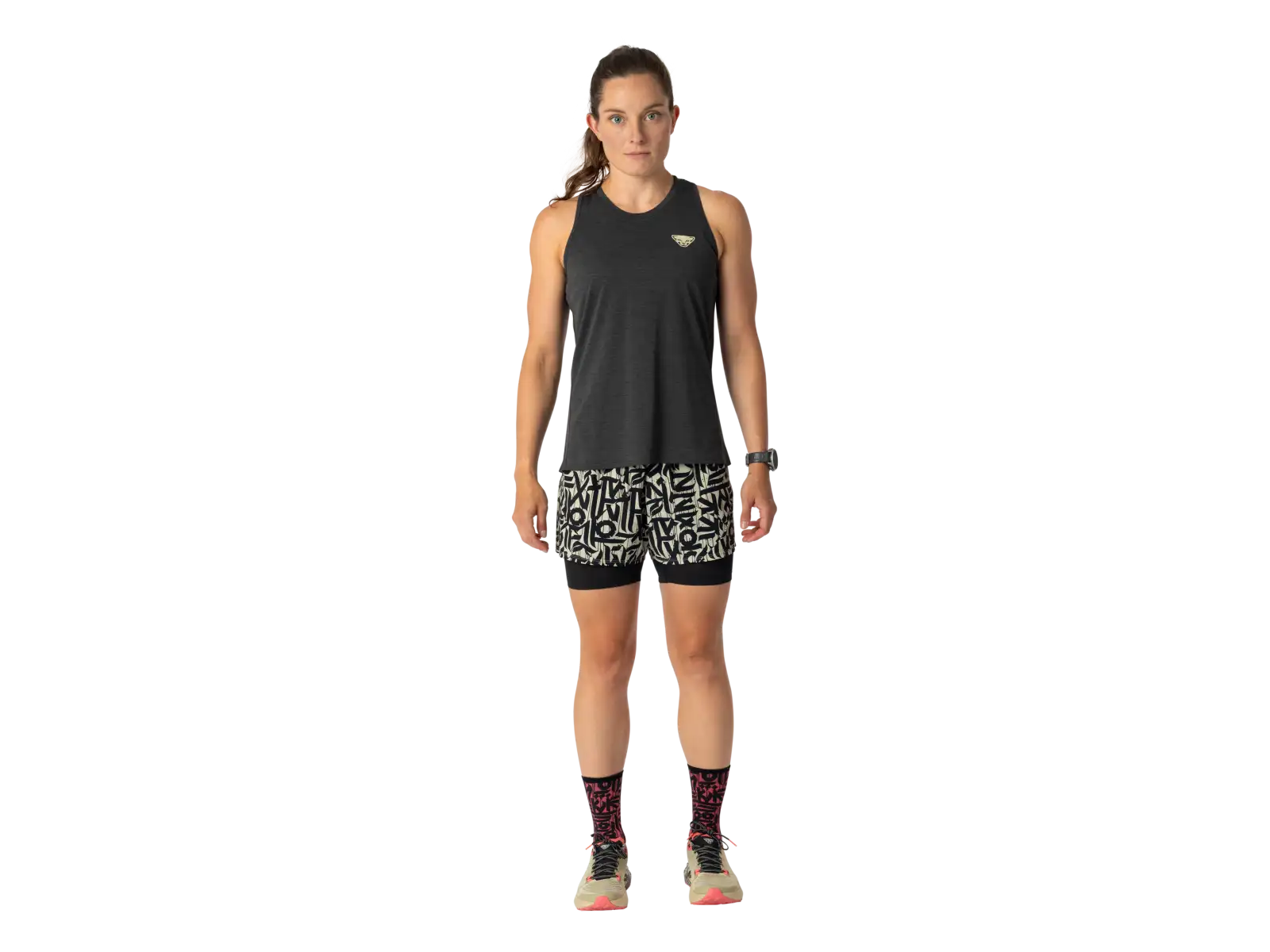 Dynafit Trail Damen Laufshirt ärmellos Black Out