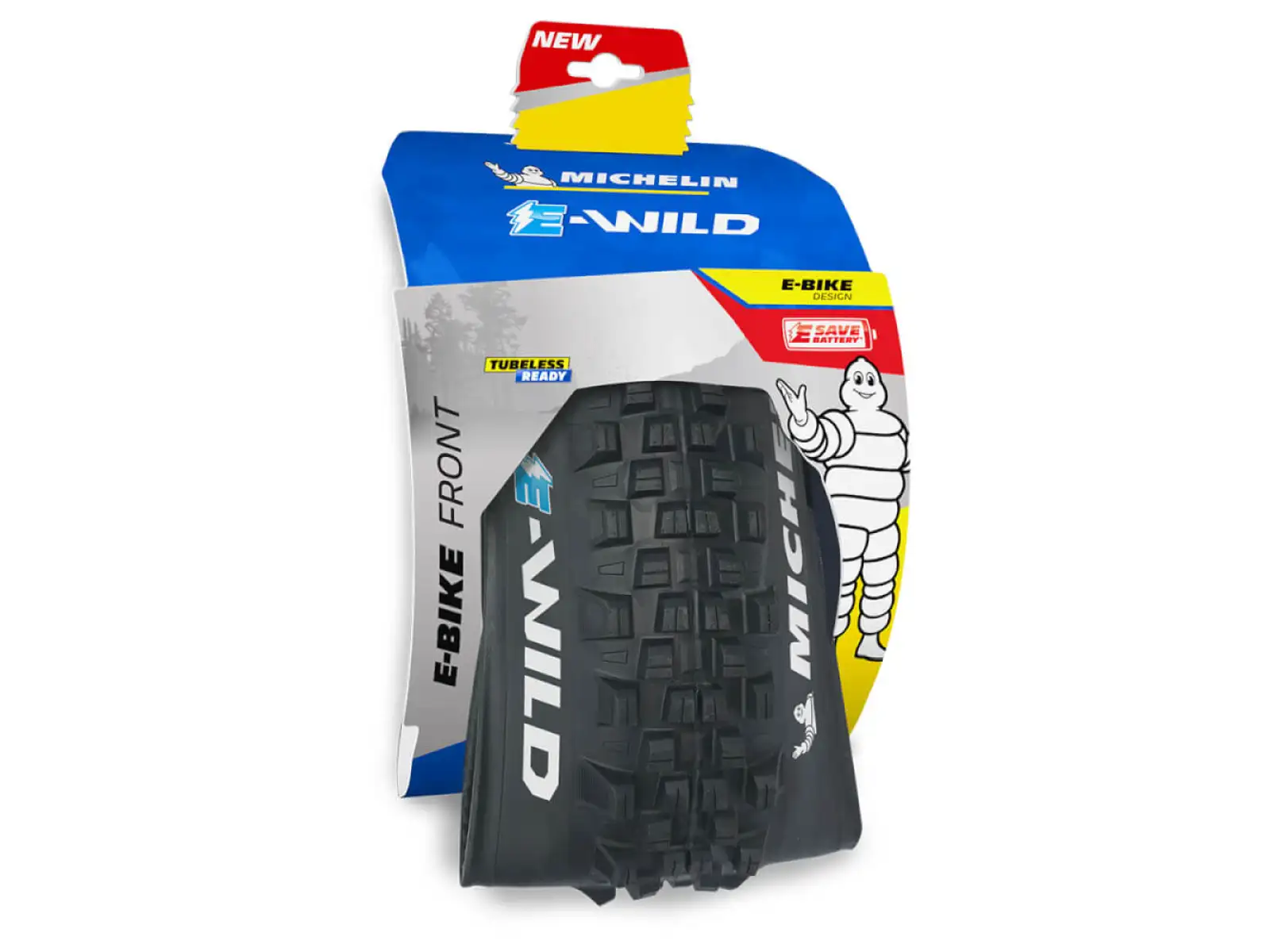 Michelin E-Wild Front E-GUM-X TS TLR 27,5x2,60" Mountainbike Reifen Kevlar