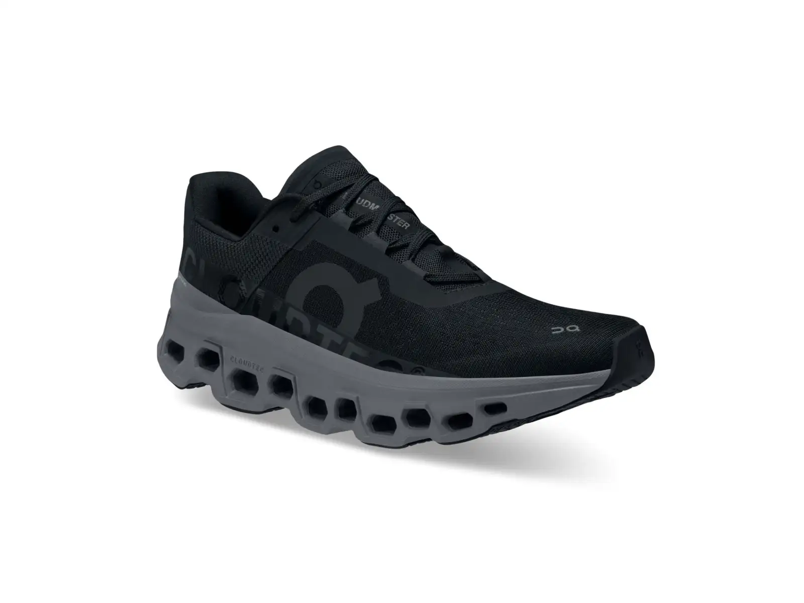 On Cloudmonster Damen-Laufschuhe Black / Magnet