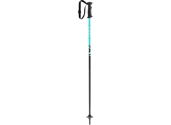 Leki Rider Kinder-Skistöcke für die Abfahrt darkblue-light turquoise-white